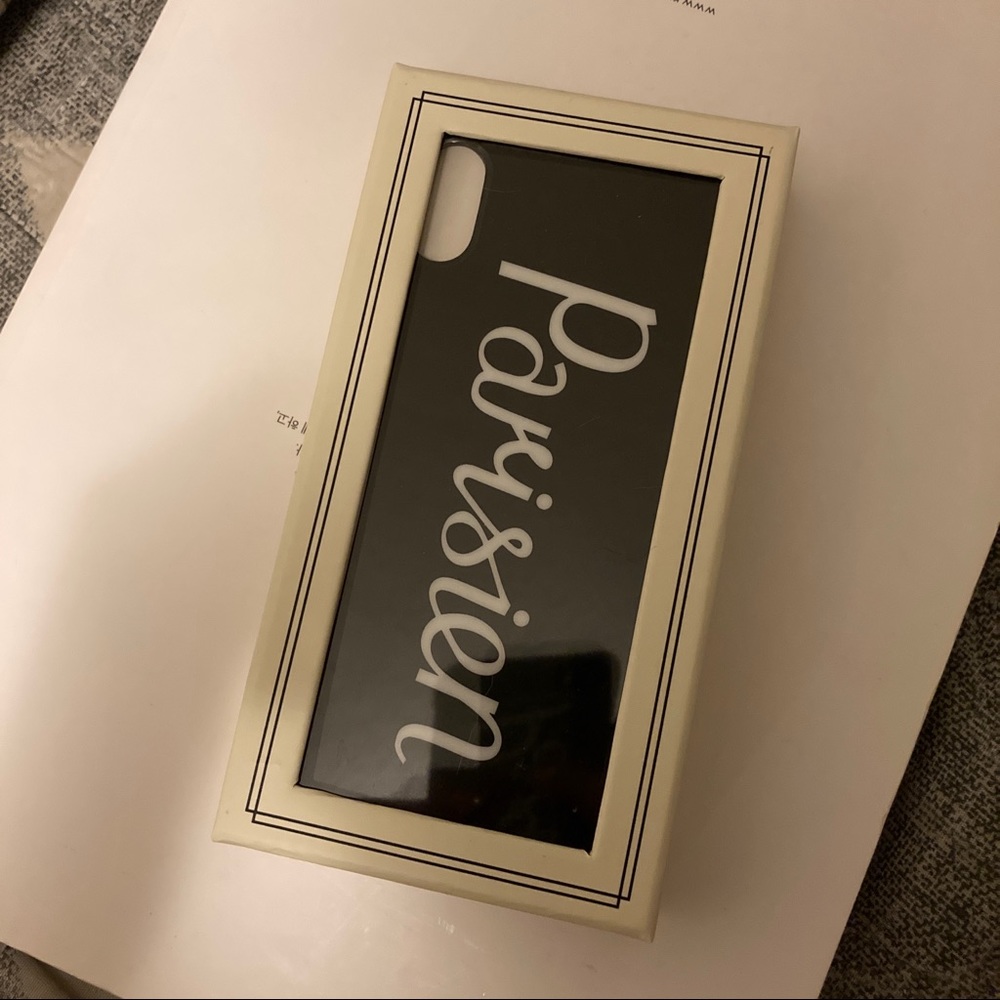 Maison Kitsune “Parisien” iphone X case
